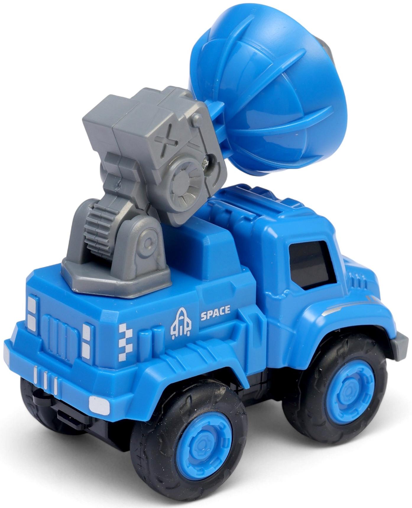 Робот-трансформер «Космобот», собирается из 5 машинок, подвижные детали