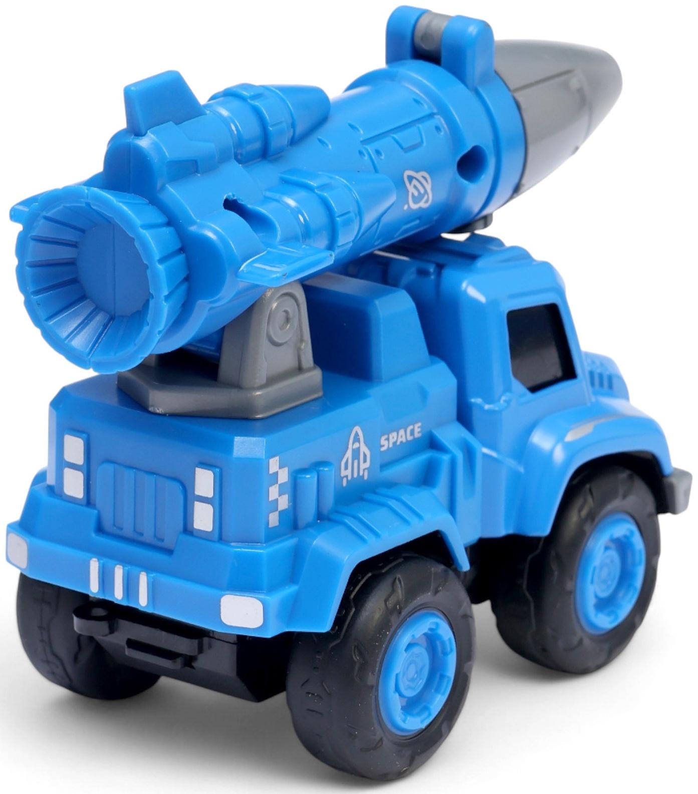 Робот-трансформер «Космобот», собирается из 5 машинок, подвижные детали