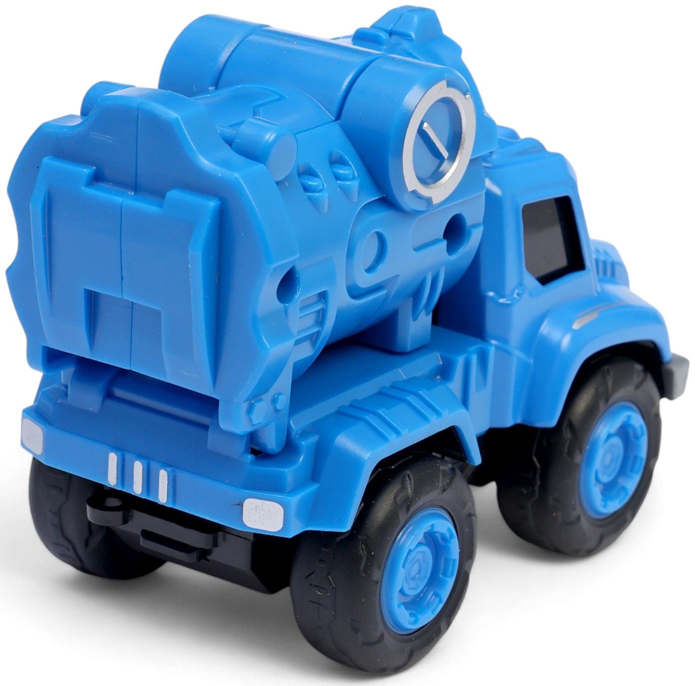 Робот-трансформер «Космобот», собирается из 5 машинок, подвижные детали