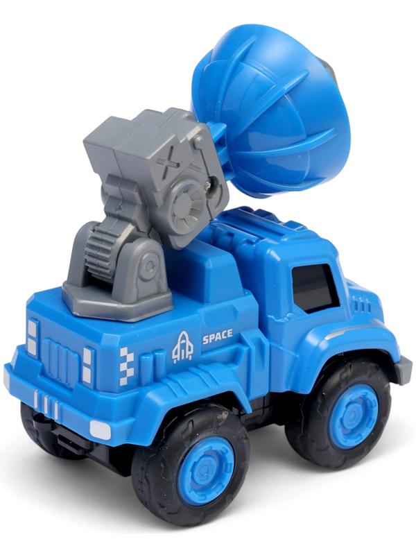 Робот-трансформер «Космобот», собирается из 5 машинок, подвижные детали