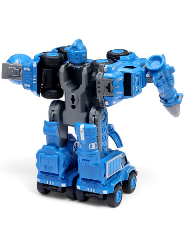 Робот-трансформер «Космобот», собирается из 5 машинок, подвижные детали
