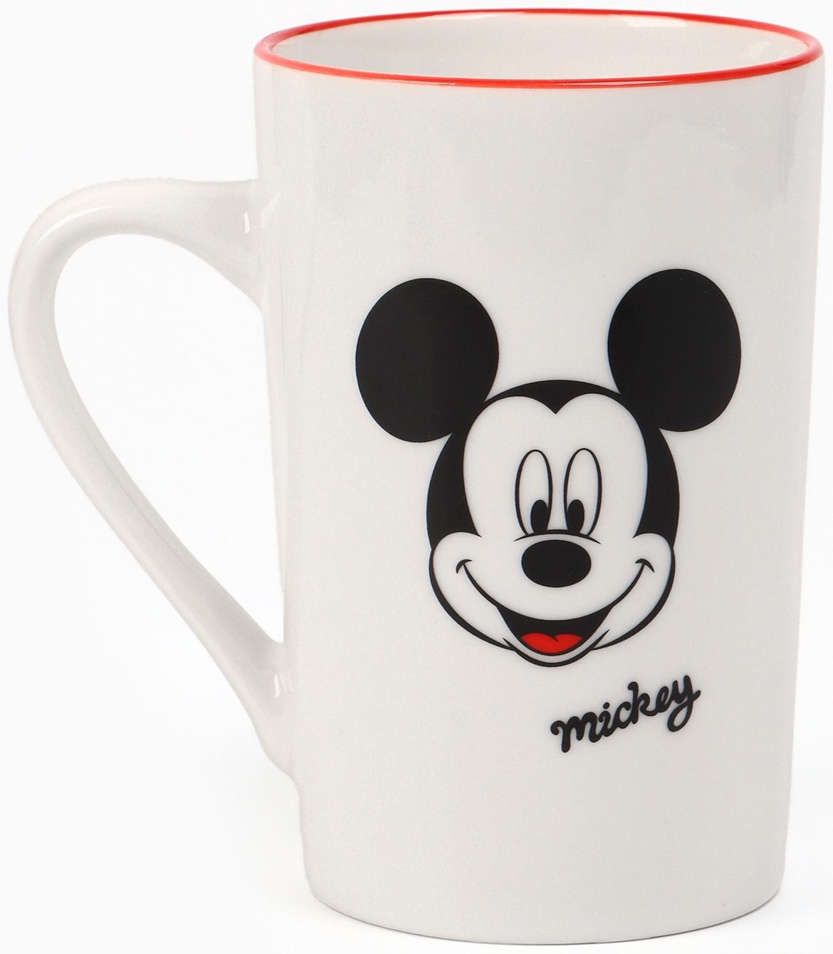 Кружка керамическая новогодняя, 385 мл, Микки Маус