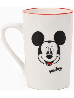 Кружка керамическая новогодняя, 385 мл, Микки Маус