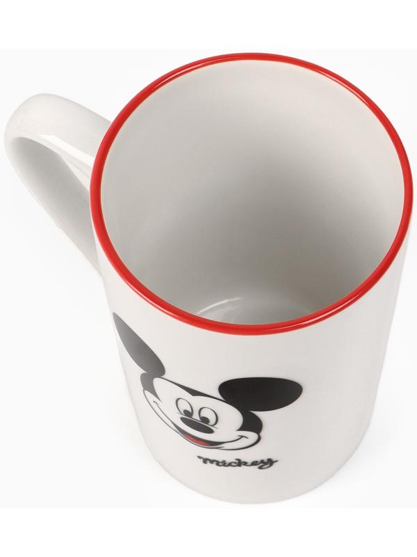 Кружка керамическая новогодняя, 385 мл, Микки Маус