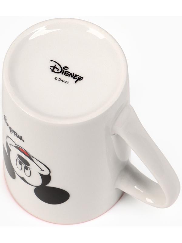 Кружка керамическая новогодняя, 385 мл, Микки Маус
