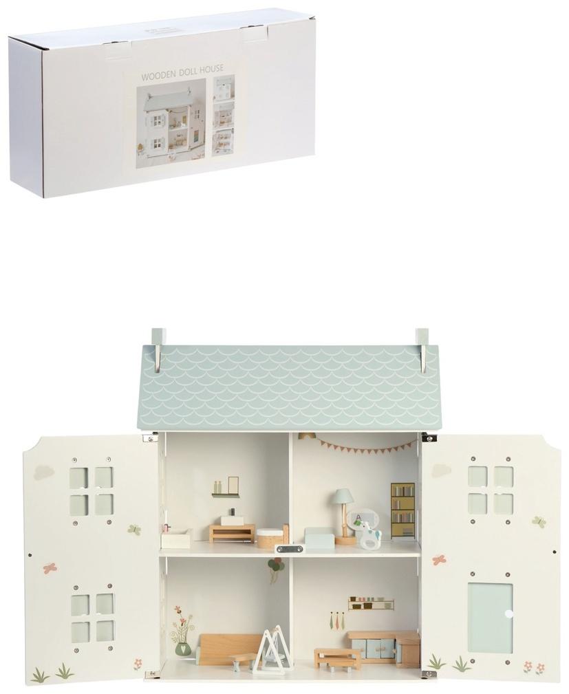 Кукольный домик с мебелью