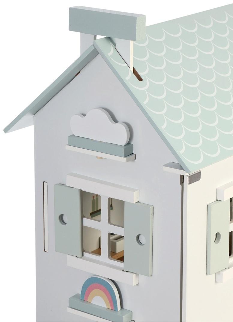 Кукольный домик с мебелью