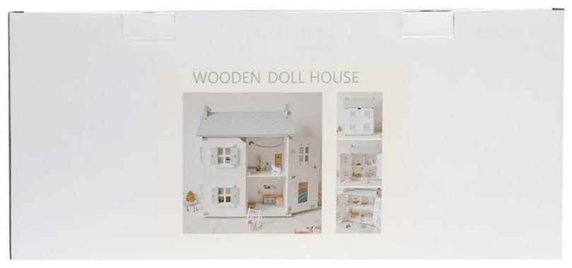 Кукольный домик с мебелью