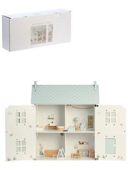 Кукольный домик с мебелью