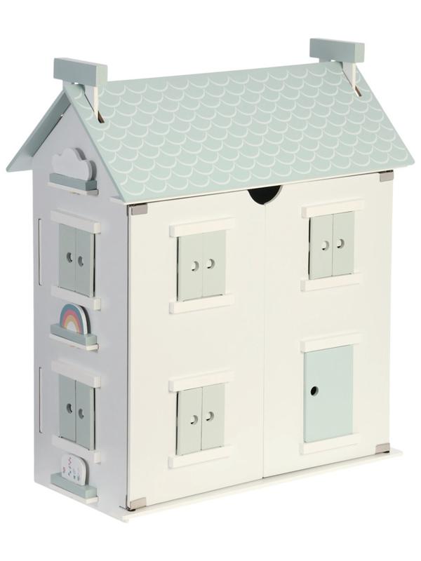 Кукольный домик с мебелью