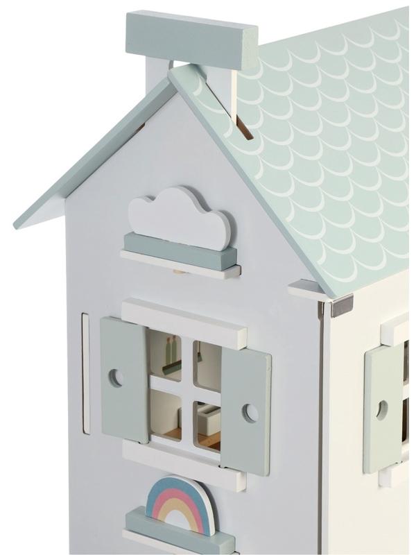 Кукольный домик с мебелью