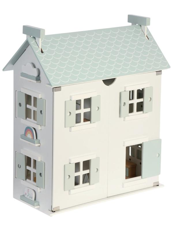 Кукольный домик с мебелью