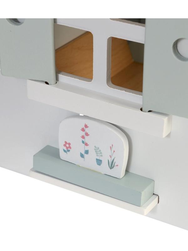 Кукольный домик с мебелью