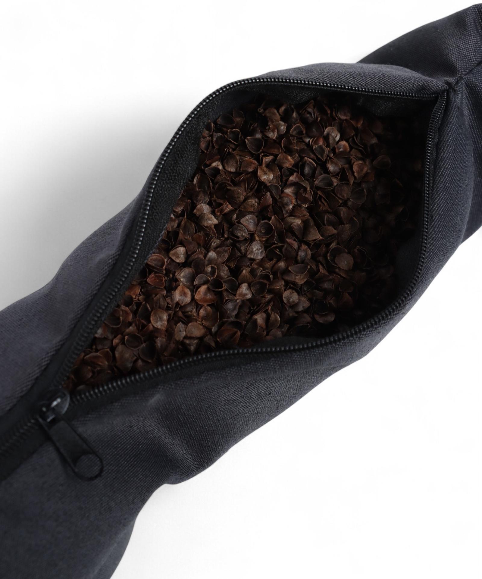 Подушка на сиденье авто с гречневой лузгой, 40×40