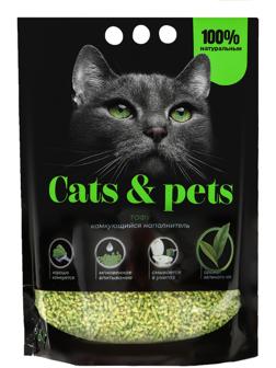 Наполнитель комкующийся ТОФУ, Зеленый чай