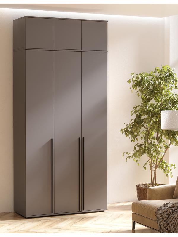 Шкаф – антресоль для трёхстворчатого шкафа «Норд», 1200×510×418 мм, цвет графит