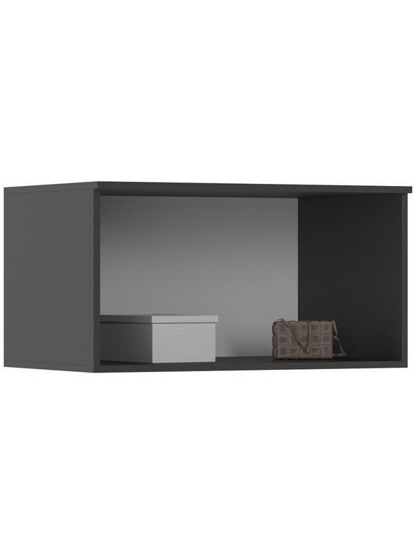 Шкаф – антресоль для двухстворчатого шкафа «Норд», 800×510×418 мм, цвет графит