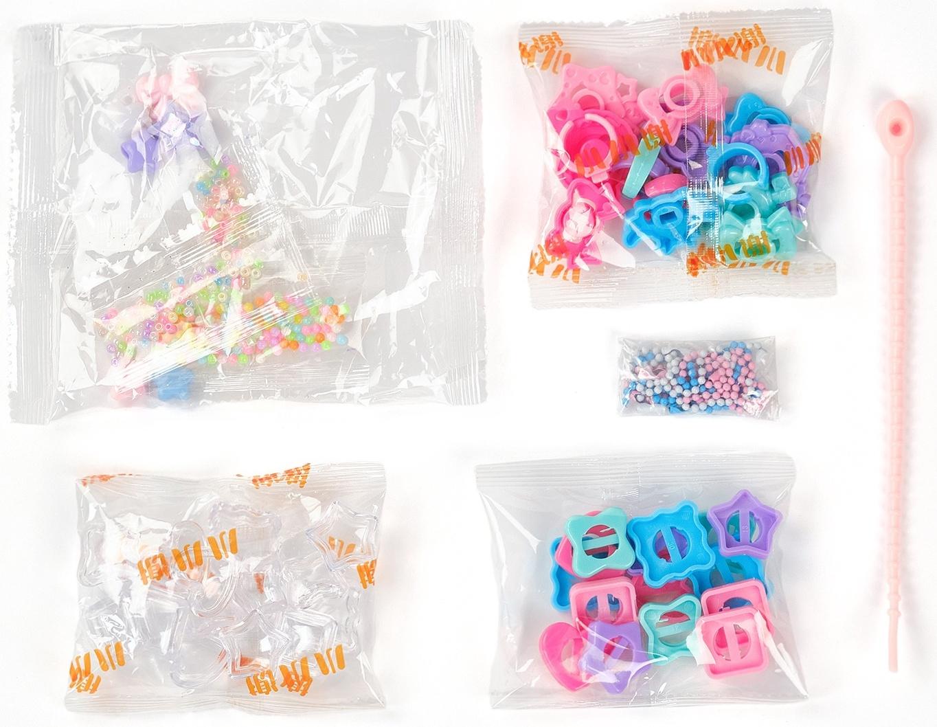 Набор для создания украшений детский Выбражулька «Волшебная книга», 73 в 1, кольца, брелоки