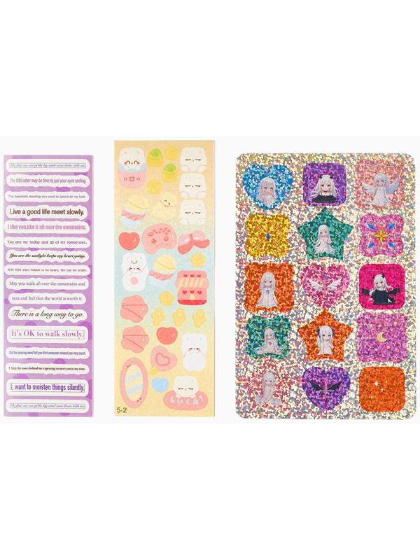 Набор для создания украшений детский Выбражулька «Волшебная книга», 73 в 1, кольца, брелоки