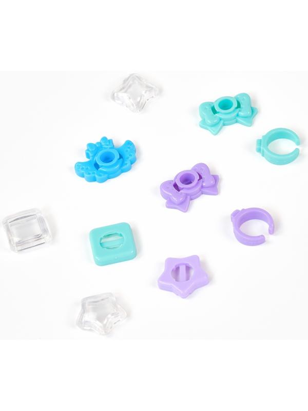 Набор для создания украшений детский Выбражулька «Волшебная книга», 73 в 1, кольца, брелоки