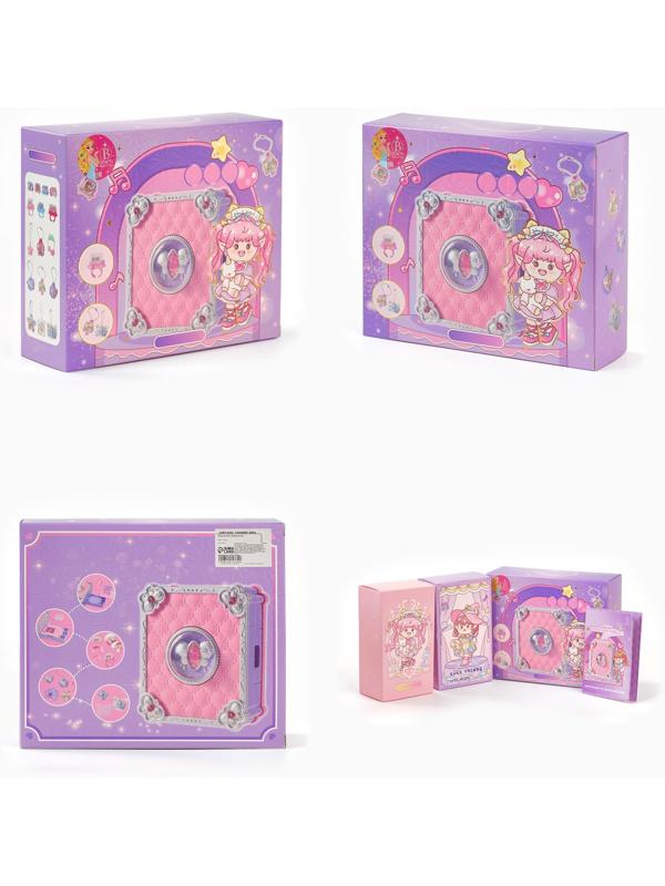 Набор для создания украшений детский Выбражулька «Волшебная книга», 73 в 1, кольца, брелоки