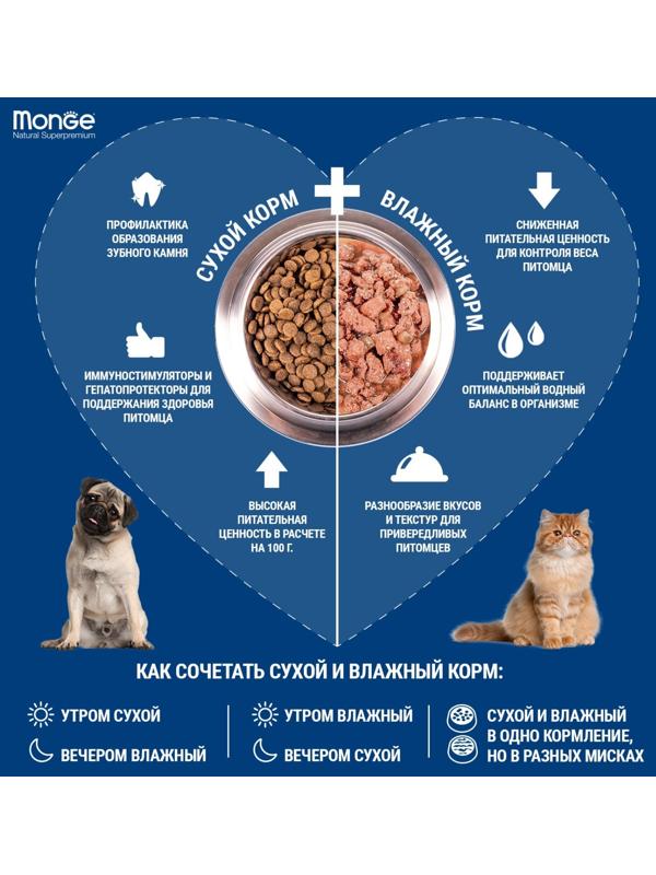 Сухой корм Monge Dog Speciality Mini для собак, ягненок/рис/картофель, 2.5 кг