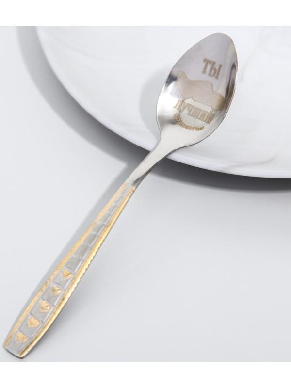 Ложка детская «Для самого крутого мальчика», Тачки, 2.3×11 см