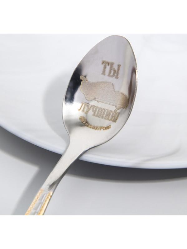 Ложка детская «Для самого крутого мальчика», Тачки, 2.3×11 см