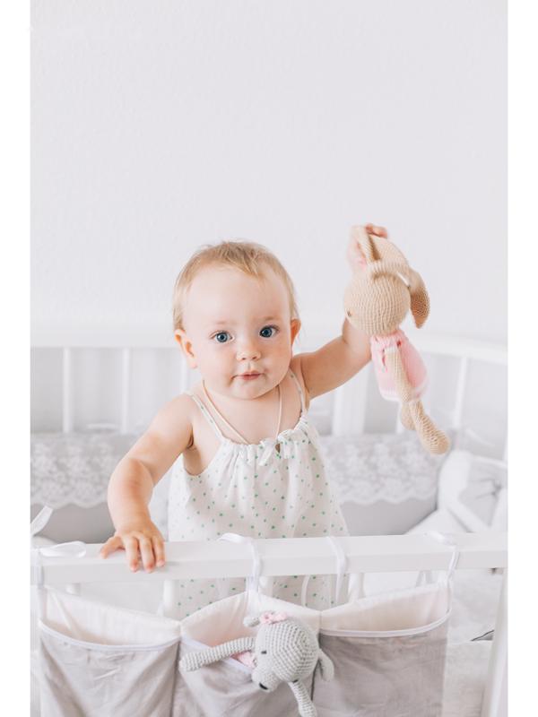 Набор для вязания. Амигуруми: мягкая игрушка своими руками «Зайка Рафаэлка», 26 см