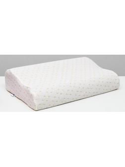 Подушка ортопедическая НТ-ПС-04, для взрослых, с эффектом памяти, размер 56×35×12/9 см