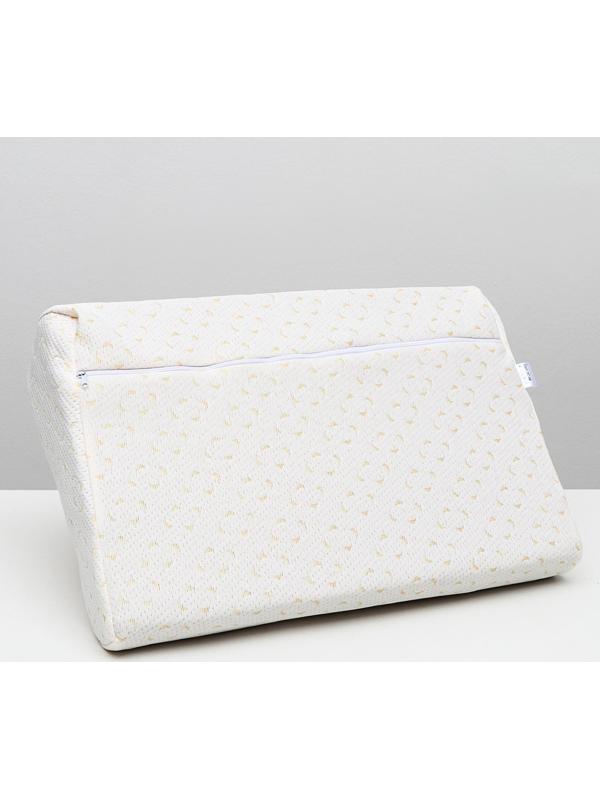 Подушка ортопедическая НТ-ПС-04, для взрослых, с эффектом памяти, размер 56×35×12/9 см