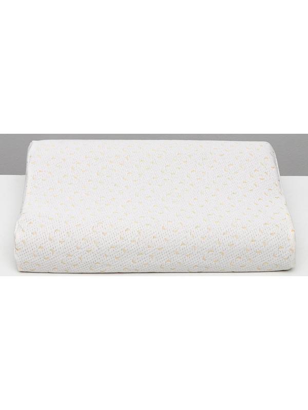 Подушка ортопедическая НТ-ПС-04, для взрослых, с эффектом памяти, размер 56×35×12/9 см