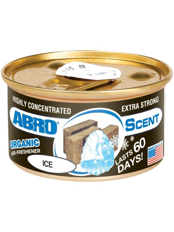 Ароматизатор Abro Organic «Черный лёд»