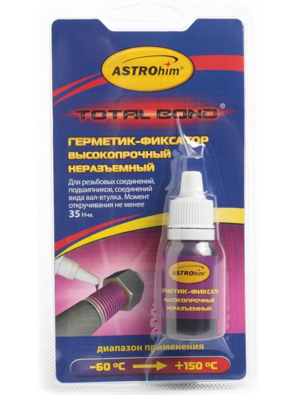 Фиксатор резьбы Astrohim высокопрочный, неразъемный, 6 мл, АС - 9011