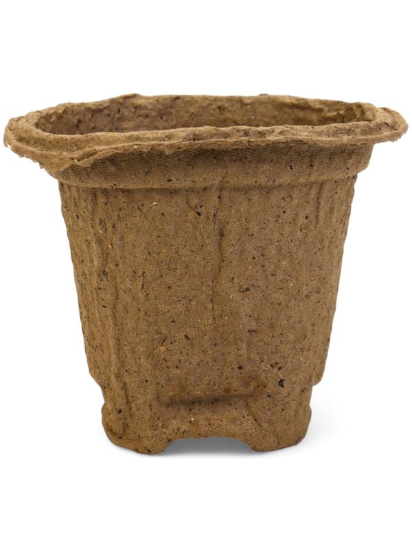 Горшок для рассады, 175 мл, d=8 см, h=8 см, торф, набор 10 шт.