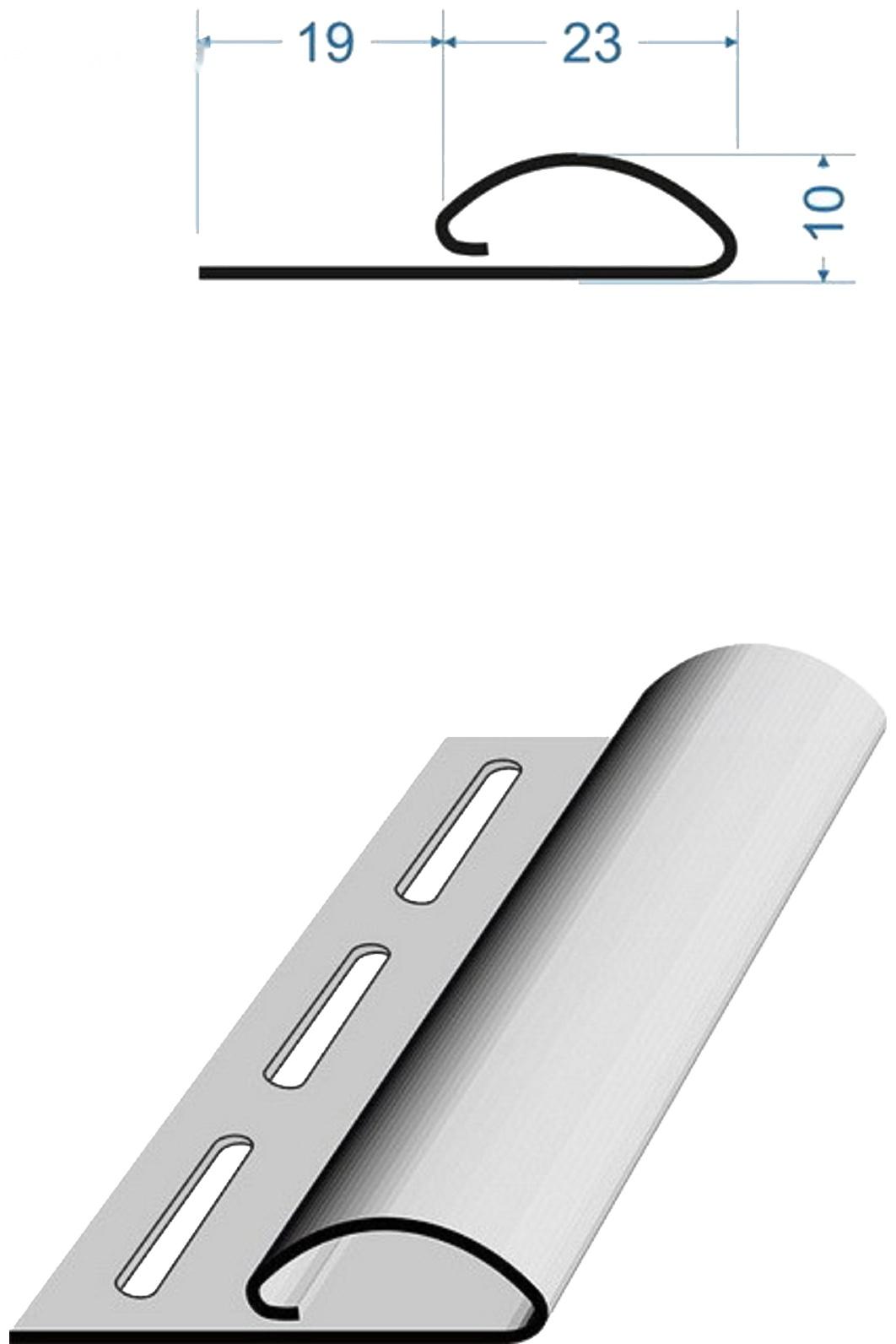 Финишный профиль для сайдинга DÖCKE PREMIUM, 3000 мм, цвет халва