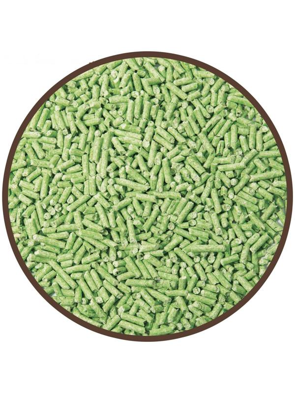 Наполнитель для кошачьих туалетов Tofu Green Tea, растительный комкующийся, 6 л, Cat Step
