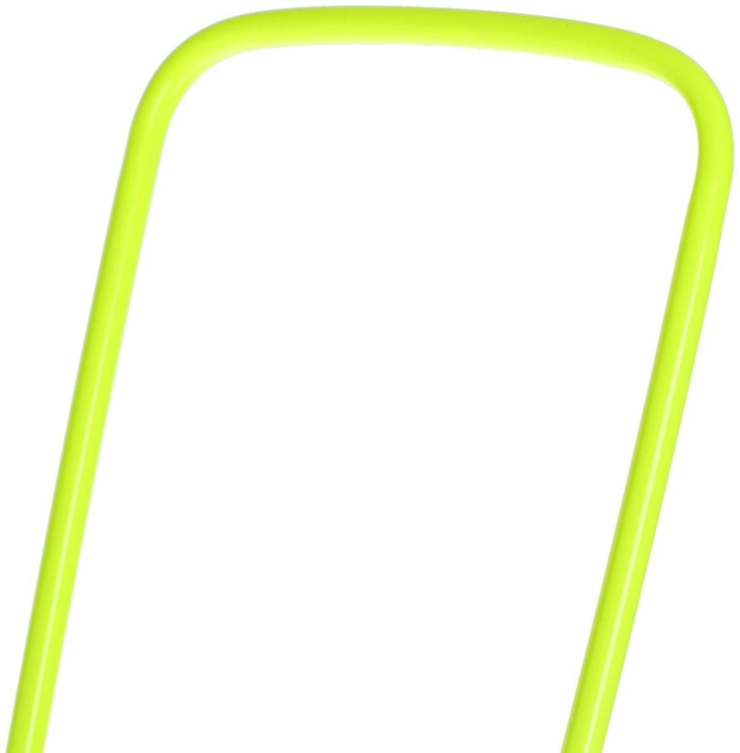 Санки кукольные с толкателем, цвет лимонный