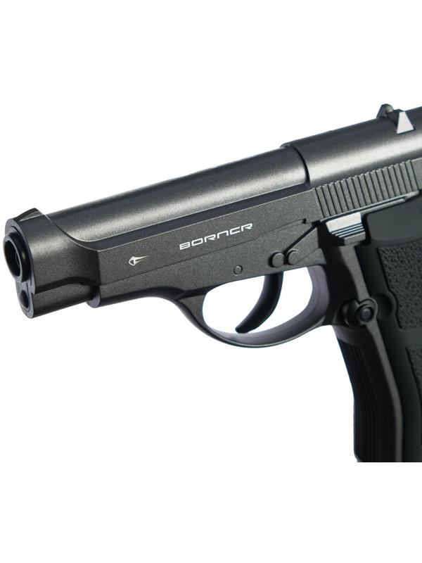 Пистолет пневматический BORNER M84, кал. 4.5 мм, 3 Дж, до 120 м/с