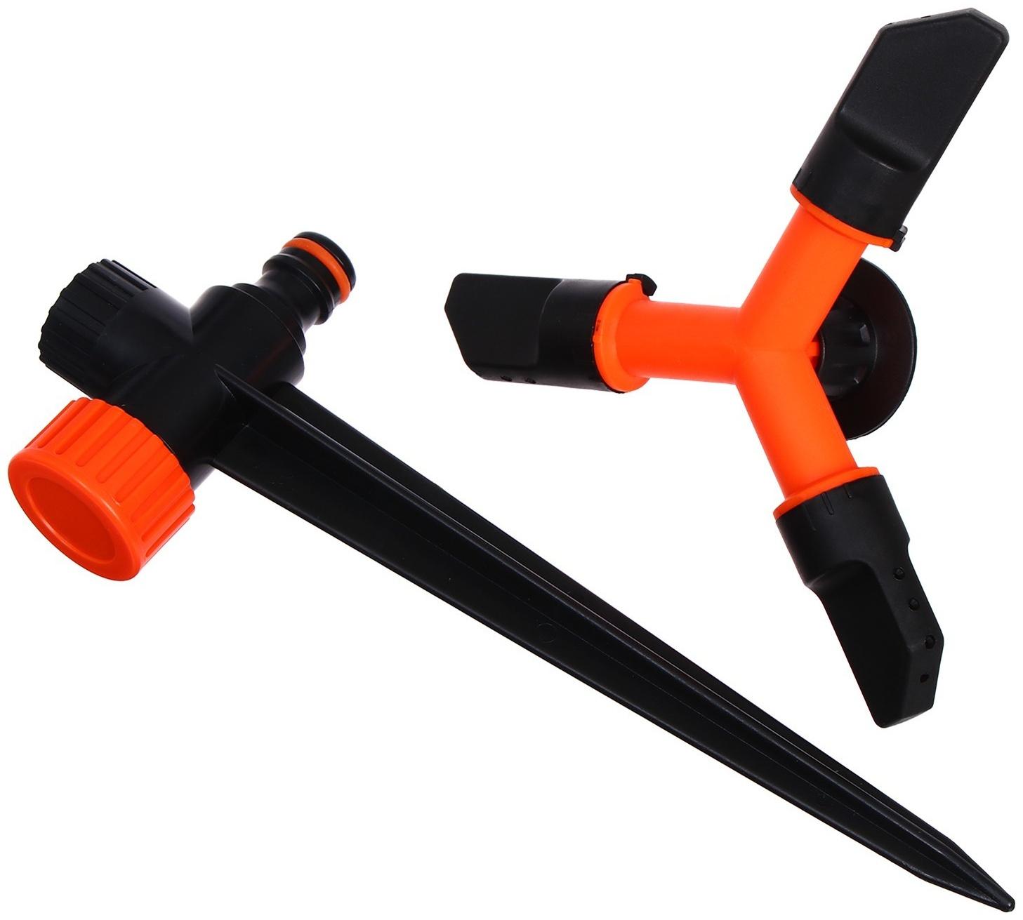 Распылитель 3-лепестковый, под коннектор, на пике, пластик, TRIO