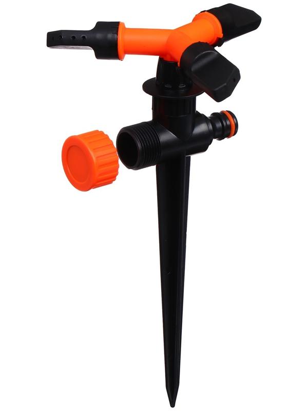 Распылитель 3-лепестковый, под коннектор, на пике, пластик, TRIO