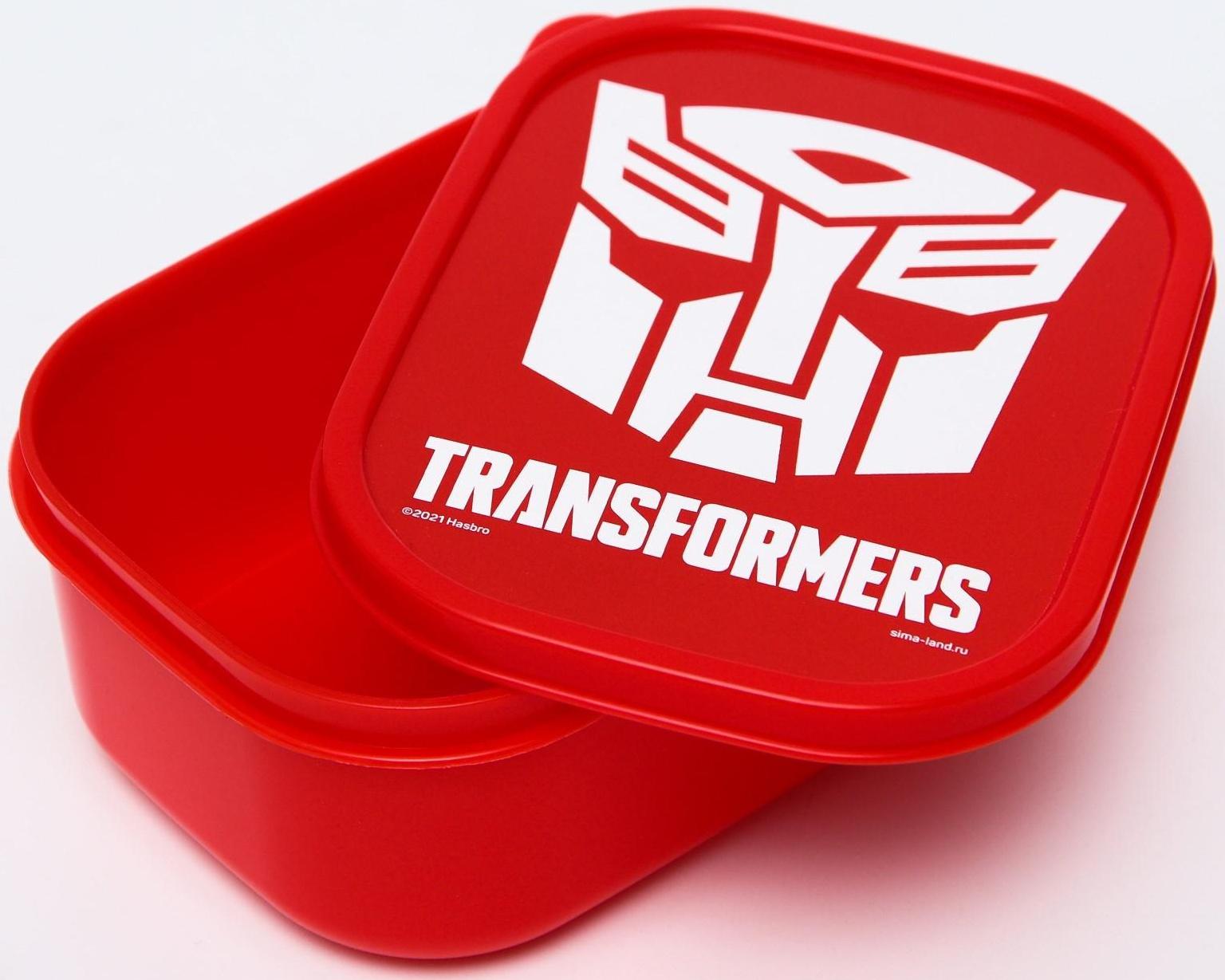 Ланч-бокс прямоугольный 0.5 л, Трансформеры