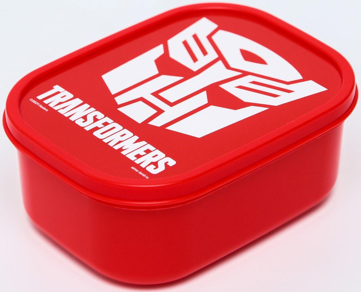 Ланч-бокс прямоугольный 0.5 л, Трансформеры