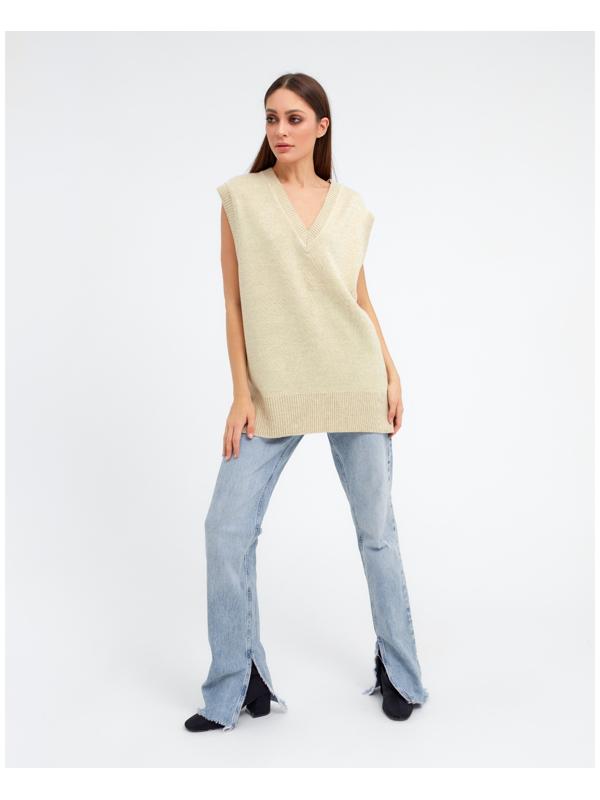 Жилет женский MIST, размер S-M, бежевый