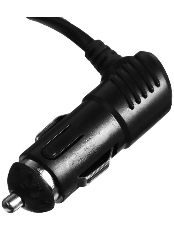 Разветвитель прикуривателя на 2 слота с подсветкой с проводом, 100 Вт