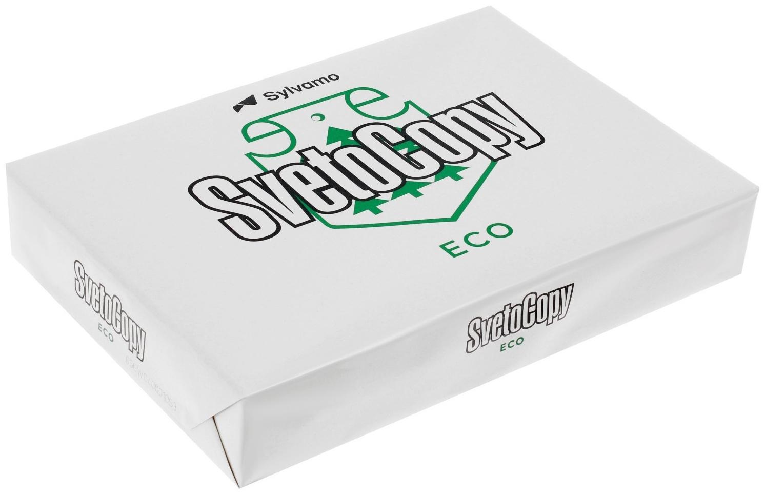 Бумага А4 500 л Светокопи ECO, 80 г/м², белизна 60% ISO, 93% CIE, класс C (цена за 500 листов)
