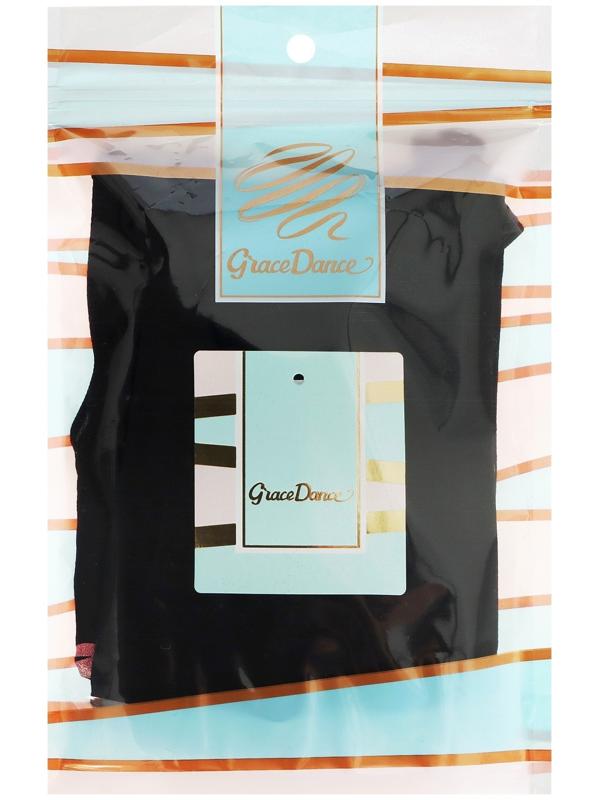 Купальник х/б маечкой, цвет чёрный, размер 42, «Пёрышко»