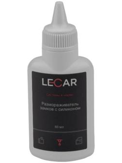 Размораживатель замков lecar с силиконом, флакон, 60 мл