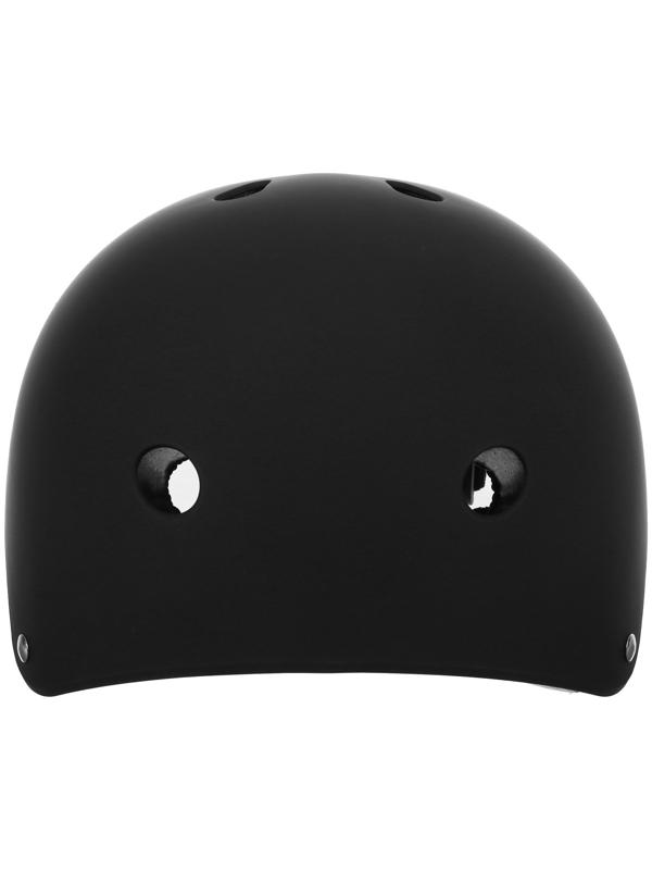 Шлем защитный детский, без регулировки, обхват 55 см, цвет чёрный