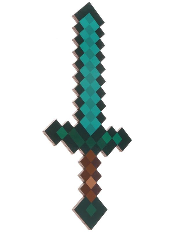 Деревянное оружие, детское сувенирное «Пиксели», набор 4 шт.